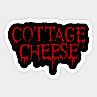 Cottage Cheese Sticker